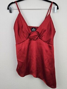 Red Angie Spaghetti Strap Tank Top